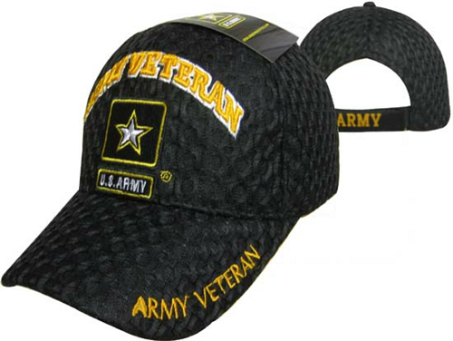 ''United States Army Military HAT ''''ARMY VETERAN'''' Star/Mesh CAP591H''