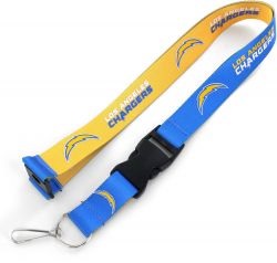 NFL Los Angeles Chargers - YL/BL Reverse Lanyard