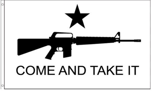 ''FLAG - Gonzales ''''Come and Take It'''' M4''