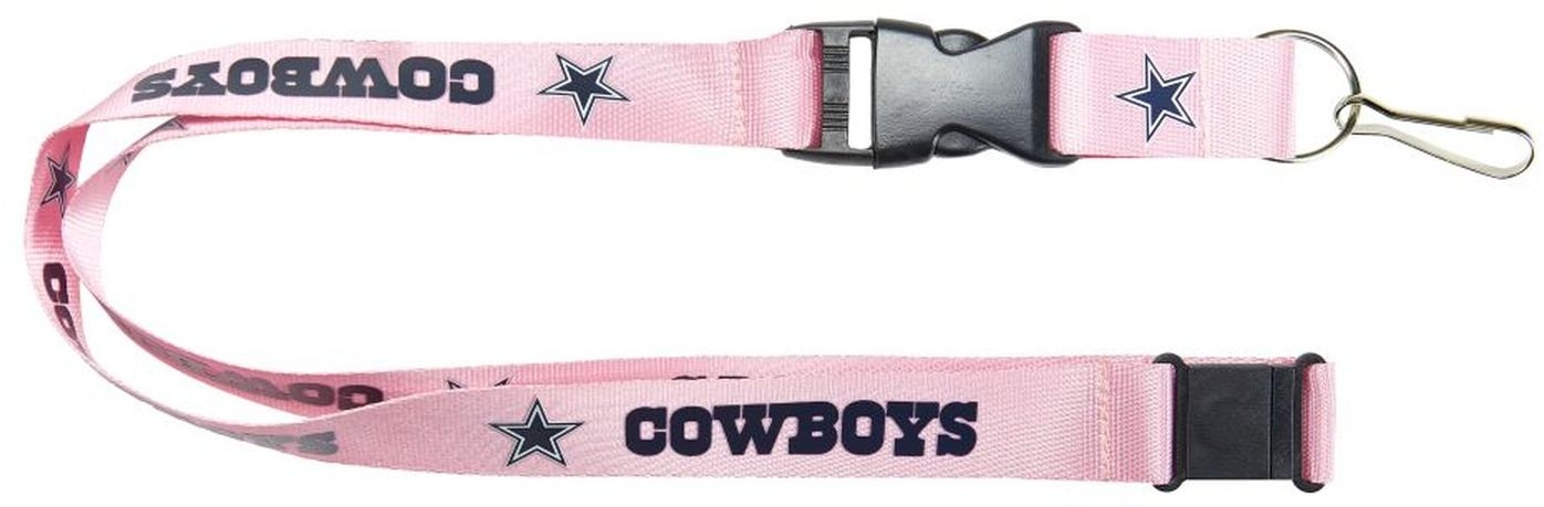 NFL Dallas Cowboys Lanyard - Pink