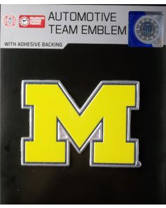 NCAA University of Michigan - Michigan Wolverines Auto Emblem - Color