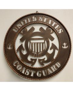 Texas Decor - Metal A18117 Coast Guard 18''