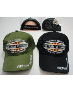 United States Vietnam Veteran Served/Honor CAP607C