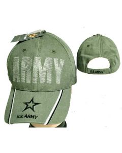 ARMY HAT Army with Army Logo on Bill Cap