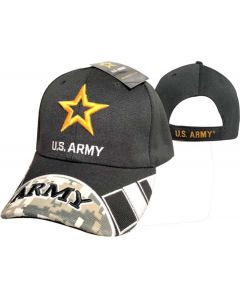 ARMY HAT STAR ARMY ON BILL