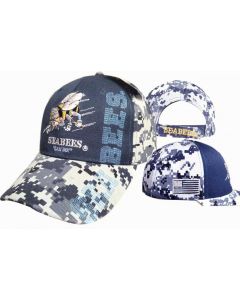 NAVY HAT SEABEES "CAN DO" DIGITAL