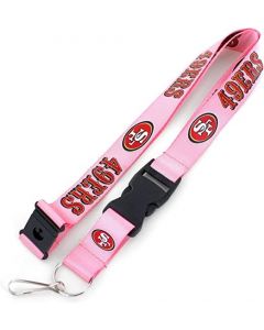 NFL San Francisco 49ers - Pink Lanyard