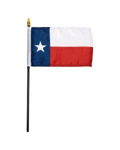 Texas (TX) Flag 4 Inch x 6 Inch - Only Sold by the Dozen
