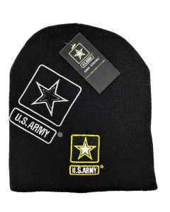 Military Beanie - U.S. Army Double Star Logo