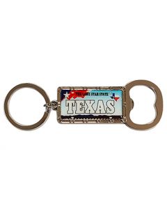 KC (Keychain) 66459 TX License Plate Opener SOLD BY THE DOZEN