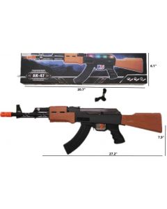 AK-47 Gun w/Sound 7665