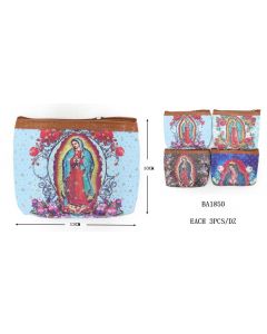 Coin Purse - Guadalupe BA1850 SOLD BY THE DOZEN
