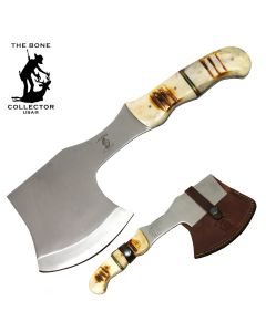 Knife - BC873-BN Bone Handle Axe