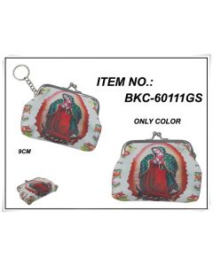 Coin Purse - Guadalupe BKC-60111G SOLD BY THE DOZEN
