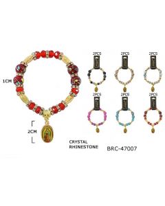 Bracelet - Guadalupe BRC-47007 SOLD BY THE DOZEN