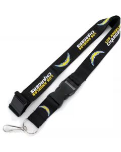 NFL Los Angeles Chargers Lanyard - Black