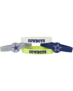 NFL Dallas Cowboys Bracelet - 4 Piece Set