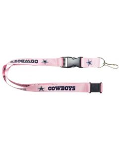 NFL Dallas Cowboys Lanyard - Pink