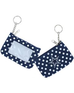 NFL Dallas Cowboys Coin Purse with Keychain