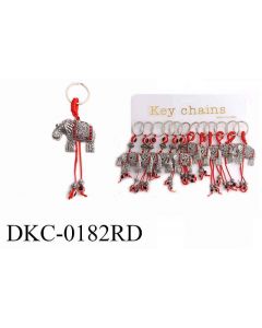 KC (Keychain) Elephant DKC-0182RD SOLD BY DOZEN