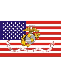 Flag - U.S. Marines/USA 3X5  #1409