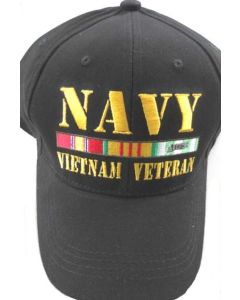United States Navy Hat - Navy Vietnam Veteran G766-BK