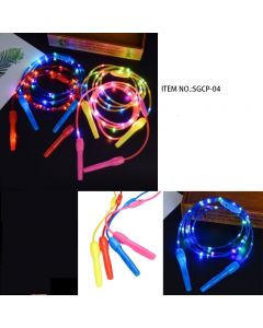 JUMP ROPE LIGHT UP SGCP-04 (SOLD BY THE DOZEN)