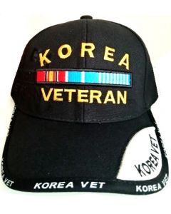 United States Korea Veteran Hat P16KOR01-BK