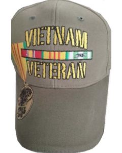 United States Vietnam Veteran Hat - Medal OLV G1431