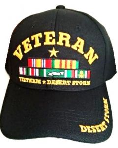United States Vietnam Desert Storm Veteran Hat P16VIE02-BK