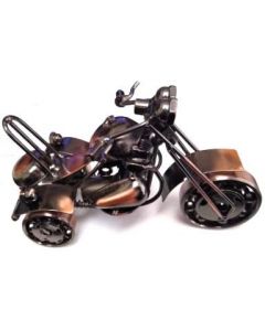 Texas Decor - Metal Motorcycle M26D-1