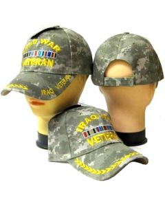United States Iraq War Veteran Hat-Digi/Leaf CAP781C