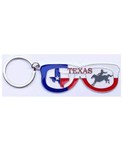 KC (Keychain) 66472 Texas Map Sunglasses SOLD BY THE DOZEN