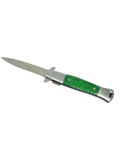 Knife- 13515 Green Honey Comb 