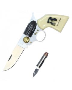 Knife - YC303WB Wild Bill Hickok Gun w/Bullet