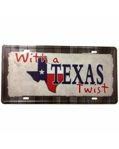 License Plate With A Texas Twist