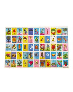 Loteria Plate Mat 60210A SOLD BY THE DOZEN