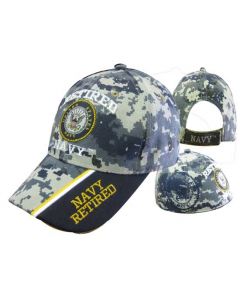 United States Navy Hat "RETIRED NAVY" Seal-Digi CAP592C