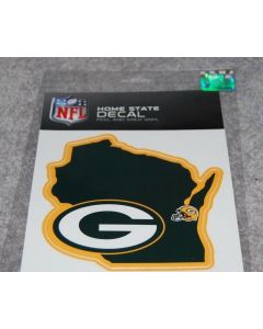 NFL Green Bay Packers Home State Decal