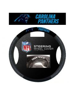NFL Carolina Panthers Steering Wheel Cover