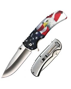 Knife - PK1536-US2 Eagle USA Flag
