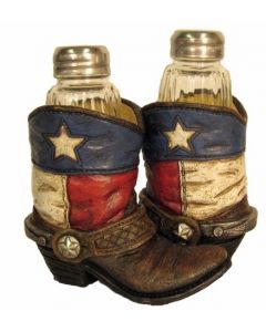 Texas Decor - Poly Texas Boot Salt & Pepper Set XF-R0064