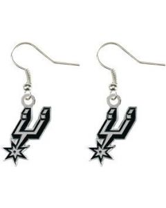 NBA San Antonio Spurs Earrings - Team Logo