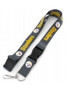 NFL Pittsburgh Steelers - Charcoal Lanyard