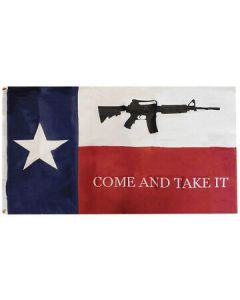 Flag - Texas Come&Take It Rifle 