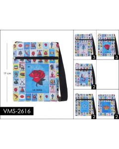 Purse - Loteria Side VMS-2616 SOLD BY THE DOZEN