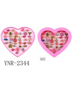 Ring - YNR-2344 3DZ Heart Box
