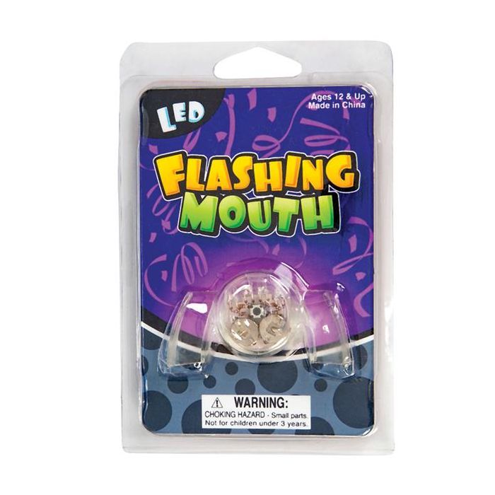 1 dozen Light Up LED Flashing Mouthpiece