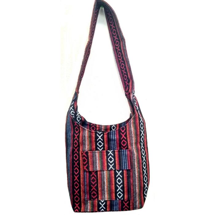 Ikkat Sling Bag At Wholesale Price at Rs 320 | Single Strap Bag in Jaipur |  ID: 2852783461473