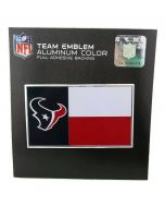 NFL Houston Texans - State Flag Auto Emblem